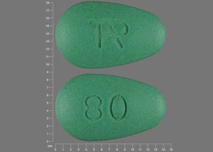 Imprint TAP 80 - Uloric 80 mg