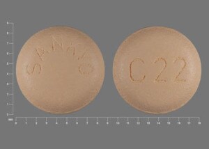 Image 1 - Imprint SANKYO C22 - Benicar HCT 12.5 mg / 20 mg