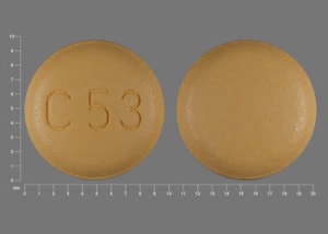 Imprint C53 - Tribenzor 5 mg / 12.5 mg / 40 mg