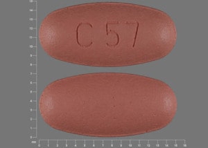 Imprint C57 - Tribenzor 10 mg / 25 mg / 40 mg