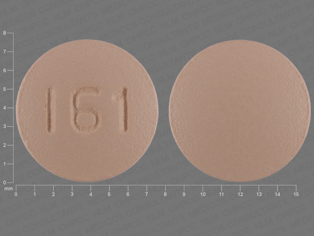 Pill Finder I61 Peach Round Medicine Com