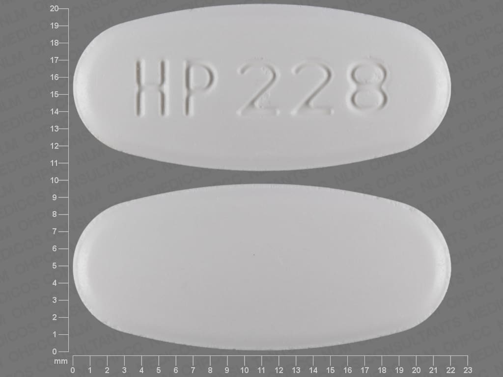 Image 1 - Imprint HP 228 - acyclovir 800 mg