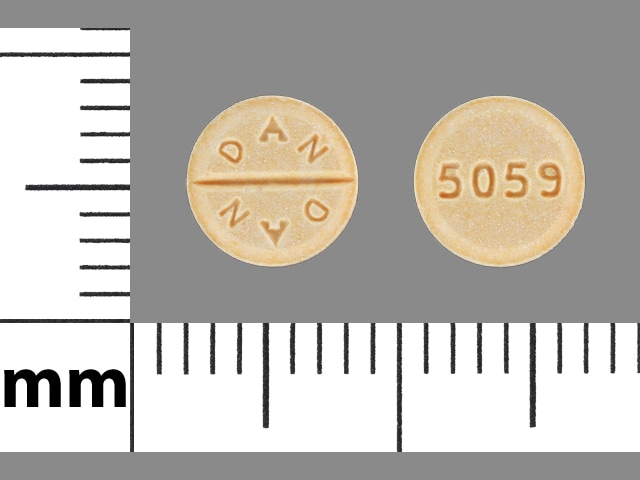 Image 1 - Imprint DAN DAN 5059 - Millipred 5 mg