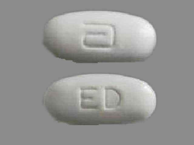 Imprint a ED - Ery-Tab 500 mg