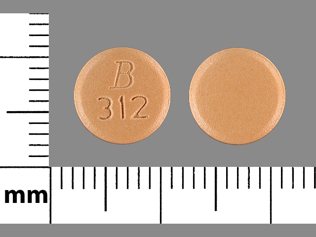 Image 1 - Imprint B 312 - doxycycline 100 mg