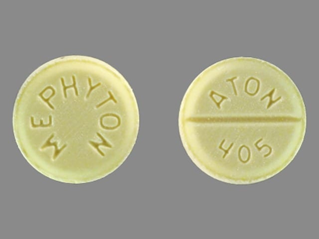 Imprint MEPHYTON ATON 405 - Mephyton 5 mg