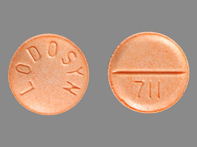 Imprint LODOSYN 711 - Lodosyn 25 mg