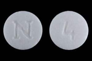 Imprint N 4 - Nitrostat 0.4 mg