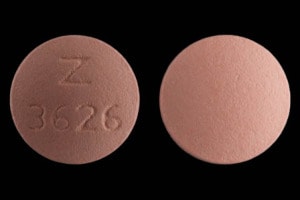 Kuva 1 - Jälki Z 3626 - Doksisykliini 100 mg