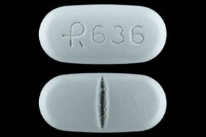 Image 1 - Imprint R636 - gabapentin 600 mg