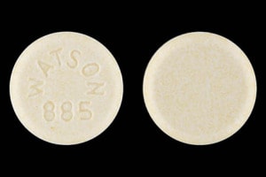 Imprint WATSON 885 - lisinopril 30 mg