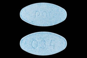 Imprint par 034 - meclizine 12.5 mg