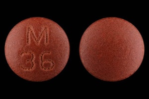 M 36 - Amitriptyline Hydrochloride