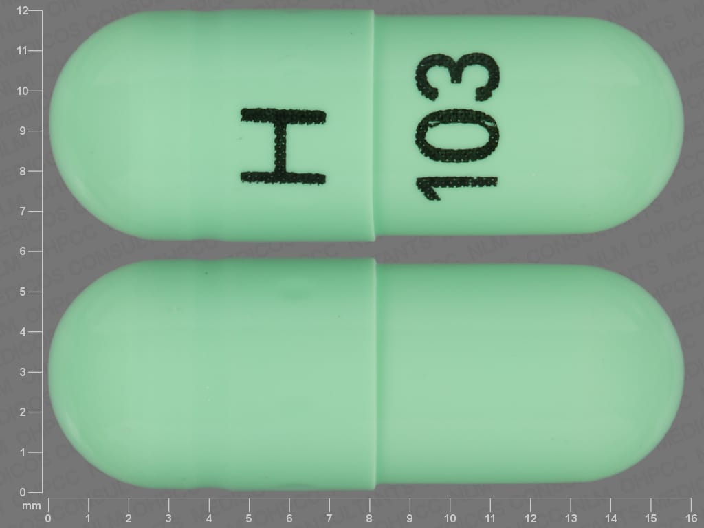 Image 1 - Imprint H 103 - indomethacin 25 mg