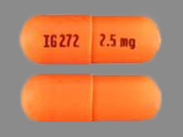 Image 1 - Imprint IG 272 2.5mg - ramipril 2.5 mg