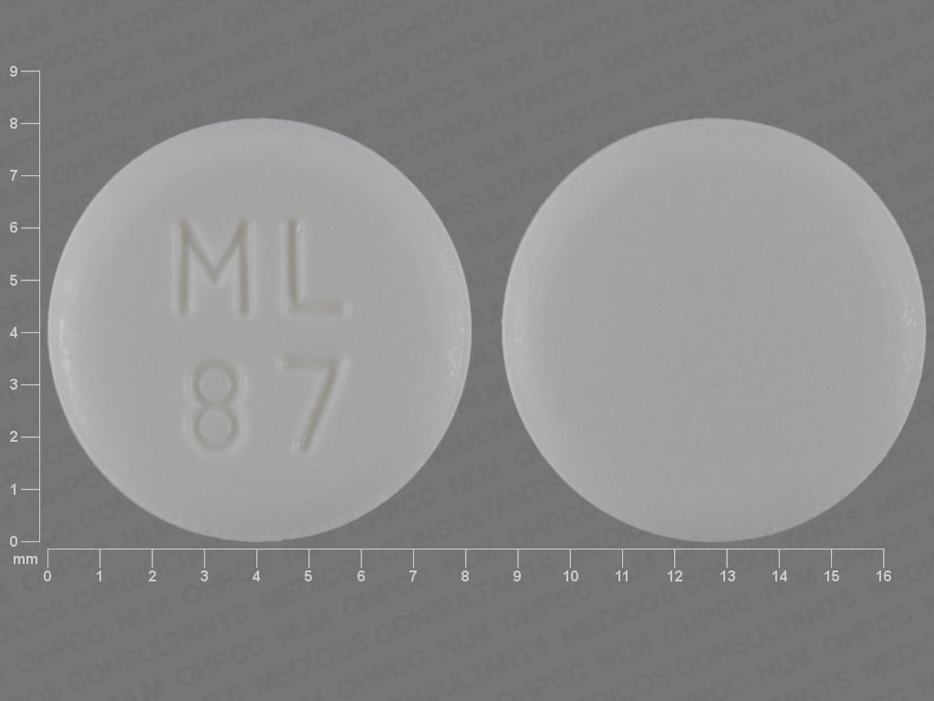 Image 1 - Imprint ML 87 - pioglitazone 30 mg (base)