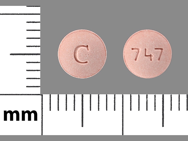 Imprint C 747 - repaglinide 2 mg
