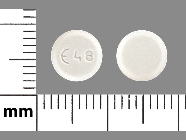 C 128 Pill White Round 8mm - Pill Identifier