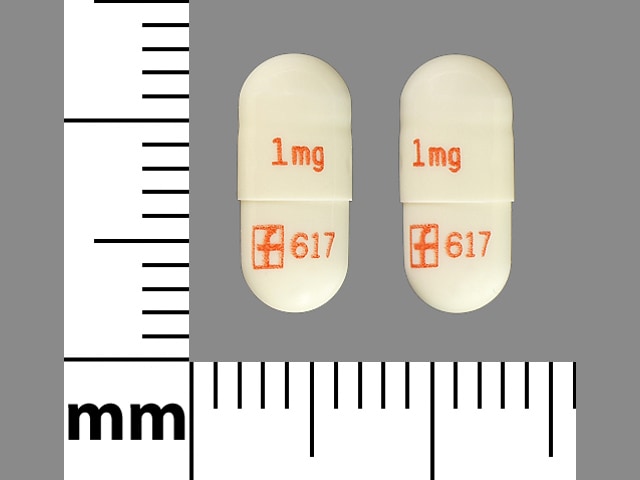 Imprint 1 mg f 617 - Prograf 1 mg