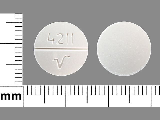Image 1 - Imprint 4211 V - methocarbamol 500 mg