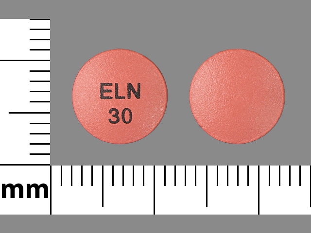 Image 1 - Imprint ELN 30 - Afeditab CR 30 mg