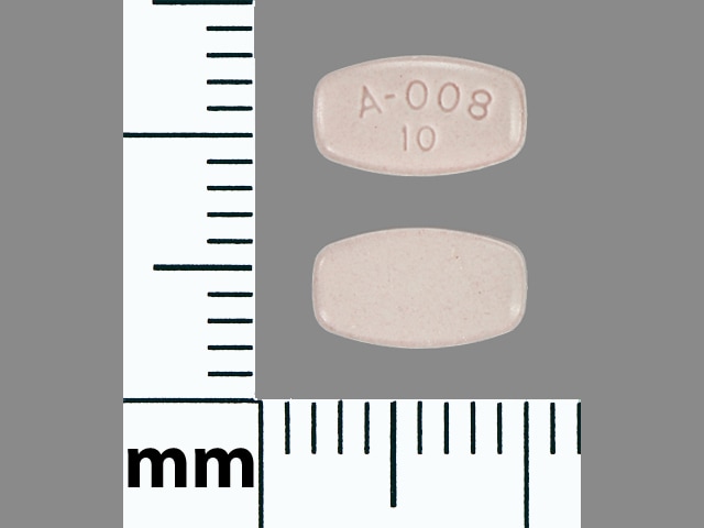 Imprint A-008 10 - Abilify 10 mg