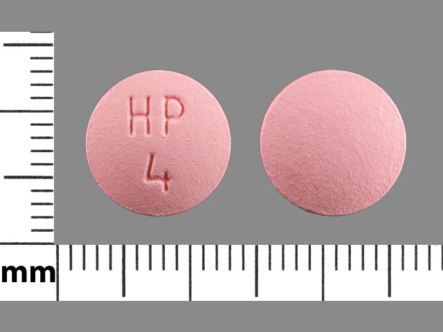 Image 1 - Imprint HP 4 - hydralazine 100 mg
