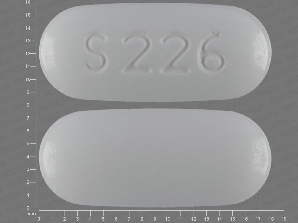 Pill Finder S 226 White Capsule Shape Medicine Com