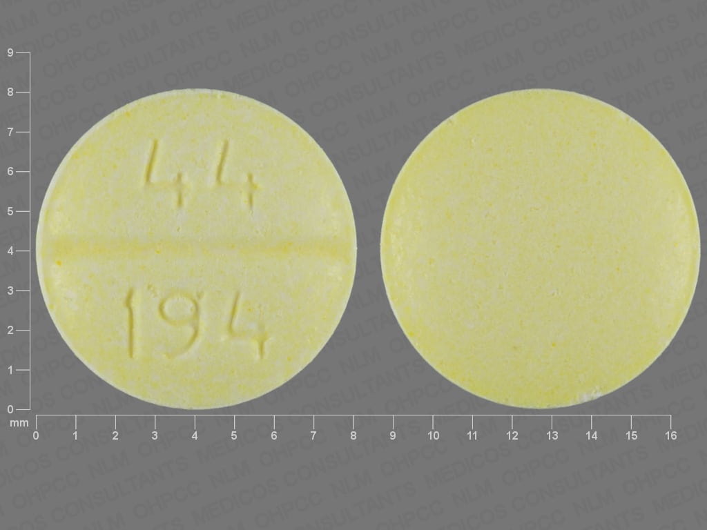 Image 1 - Imprint 44 194 - chlorpheniramine 4 mg