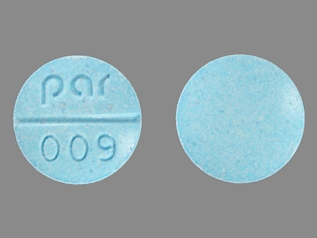 Pill Finder: par 009 Blue Round - Medicine.com.