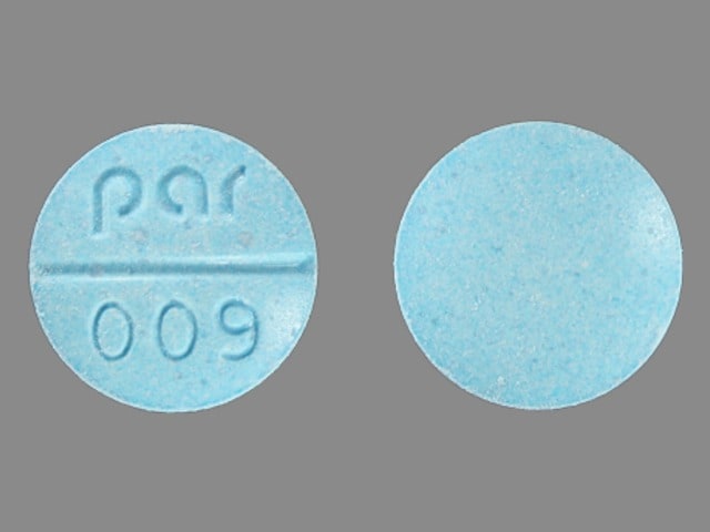 Imprint par 009 - isosorbide dinitrate 30 mg