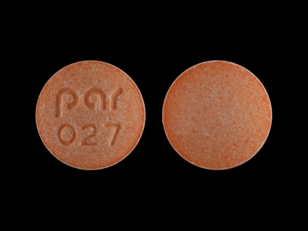 Image 1 - Imprint par 027 - hydralazine 25 mg