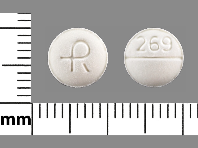 Imprint R 269 - metoclopramide 10 mg