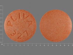 Image 1 - Imprint PLIVA 327 - hydralazine 25 mg