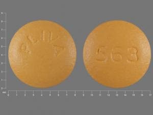Imprint 563 PLIVA - cyclobenzaprine 10 mg