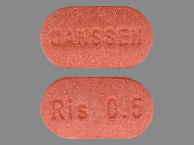 Image 1 - Imprint JANSSEN Ris 0.5 - Risperdal 0.5 mg