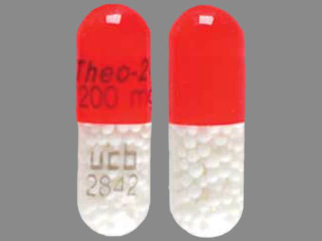 Image 1 - Imprint Theo-24 200 mg ucb 2842 - Theo-24 200 mg