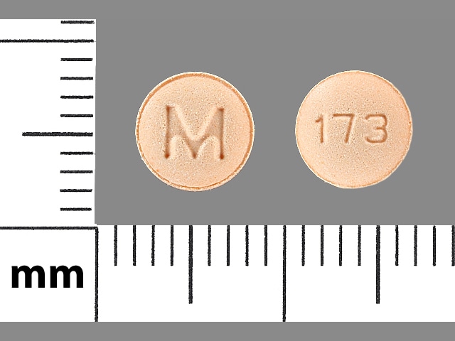 Imprint M 173 - metolazone 5 mg