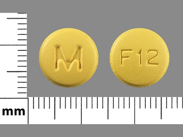 Imprint M F12 - felodipine 5 mg