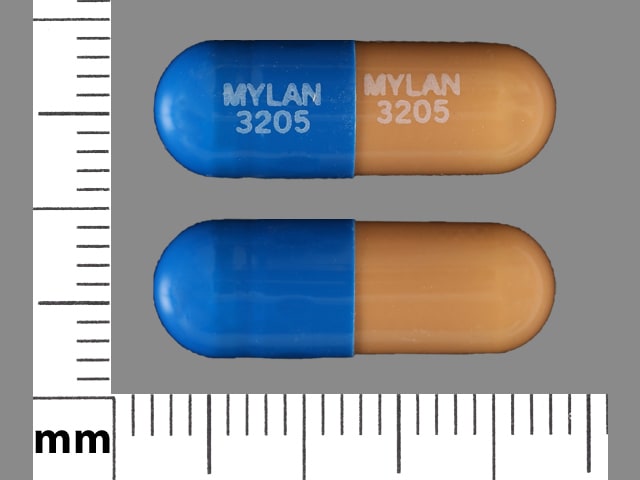 Imprint MYLAN 3205 MYLAN 3205 - prazosin 5 mg