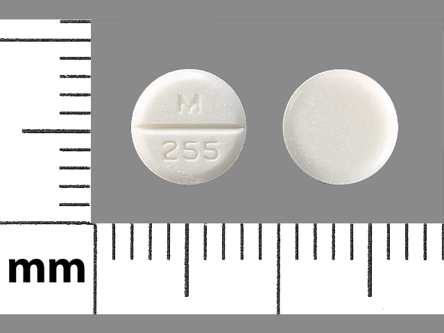 Imprint M 255 - albuterol 2 mg