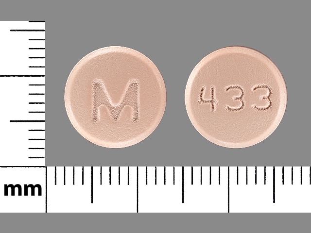 Image 1 - Imprint M 433 - bupropion 75 mg