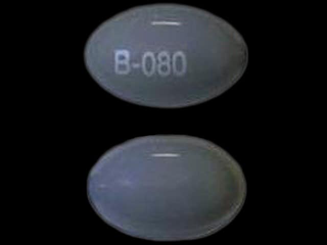 Imprint B-080 - Somnote 500 mg