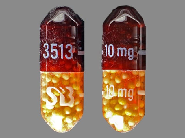 Image 1 - Imprint 3513 10 mg SB 10 mg - Dexedrine 10 mg