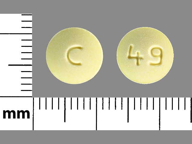 Image 1 - Imprint C 49 - olanzapine 15 mg