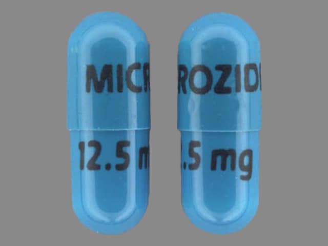 Imprint MICROZIDE 12.5 mg - Microzide 12.5 mg