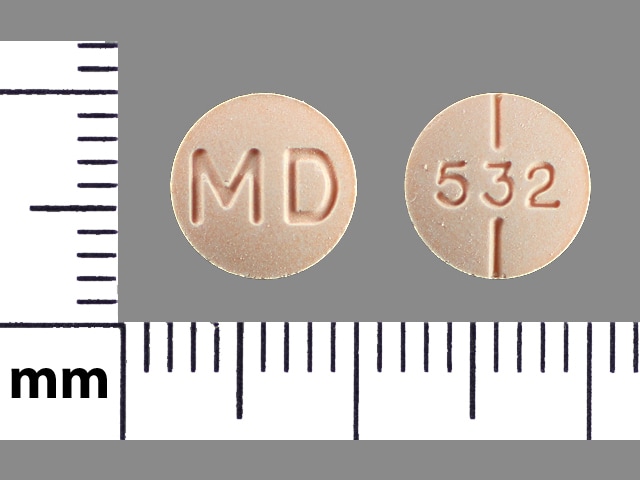 Imprint MD 532 - methylphenidate 20 mg