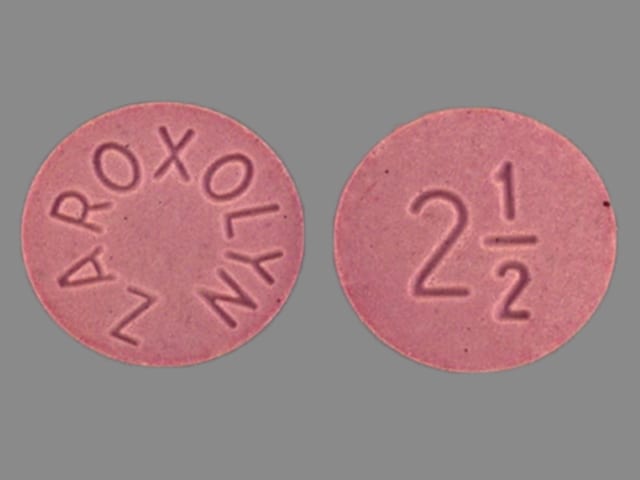 Image 1 - Imprint ZAROXOLYN 2 1/2 - Zaroxolyn 2.5 mg