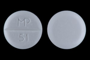 Imprint MP 51 - prednisone 5 mg