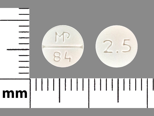 Imprint MP 84 2.5 - minoxidil 2.5 mg